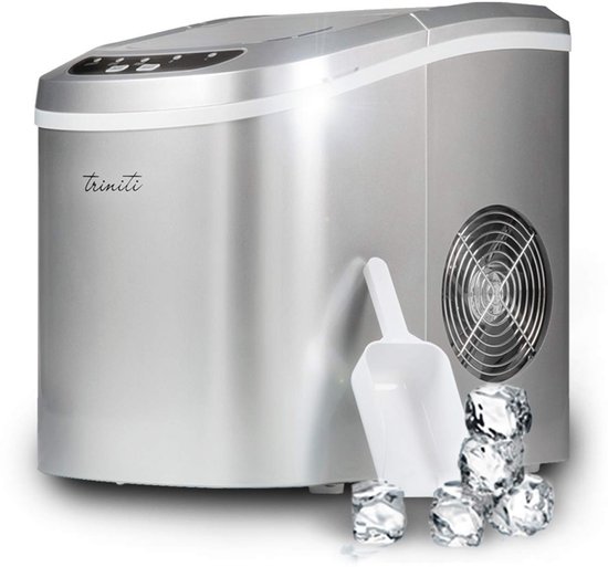 IJsmachine voor 12-15 kg ijsblokjes in 24 uur - Compact en Stil van Merkloos