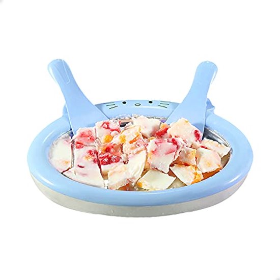 Ijsmachine voor handgemaakt ijs zonder additieven | Met 2 schoppen | Eenvoudig in gebruik van Merkloos