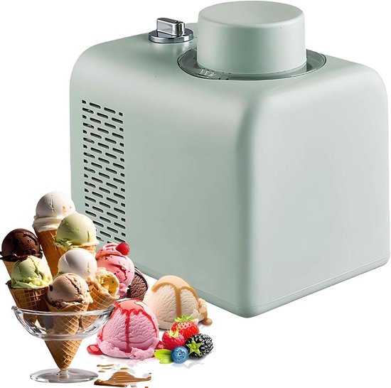 IJsmachine - Zelfgemaakt IJs - Desserts Maken - Automatische Koeling - 500 ml - Wit