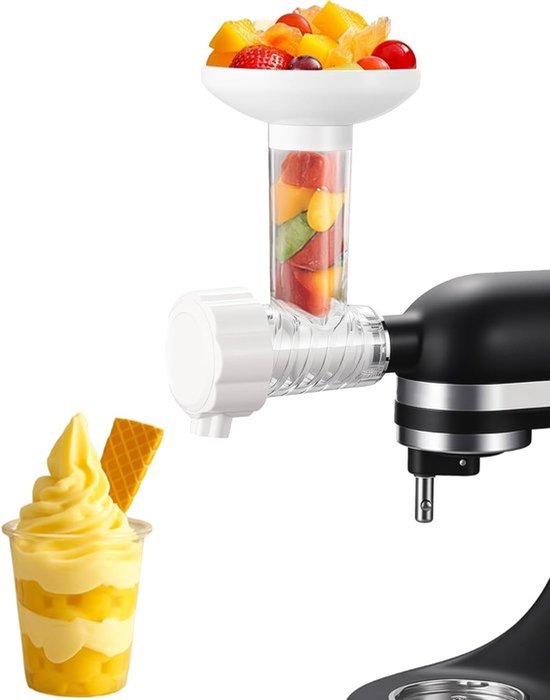 Ijsmaker-accessoire voor Blender - Fruitijsmaker, BPA-vrij, Perfect voor Smoothies en Cocktails