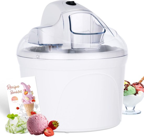 IJsmaker - Softijs machine voor thuis - Softijsmachine - IJsmachine - IJsmachine zelfvriezend - IJsmachine zelf vriezend - IJs machine - Zelfvriezende ijsmachine - Zelfvriezende ijsmachine voor thuis! van Merkloos