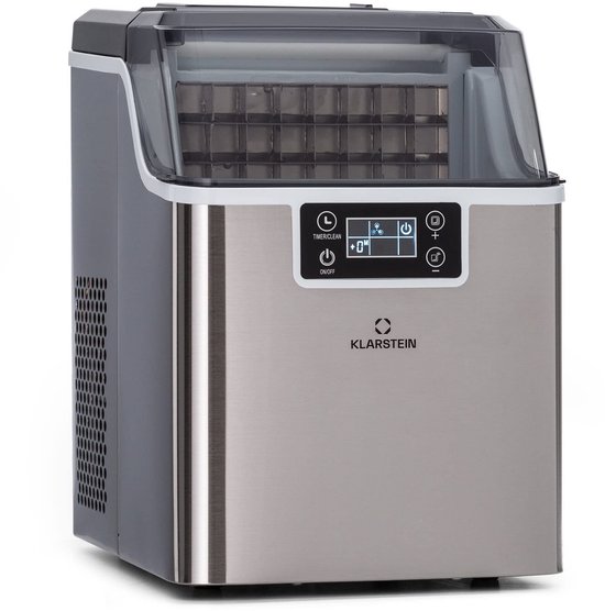 IJsmaker voor Thuis en Camping - Snelle Koude IJsklontjes met Zelfreiniging en Grote Capaciteit van Merkloos