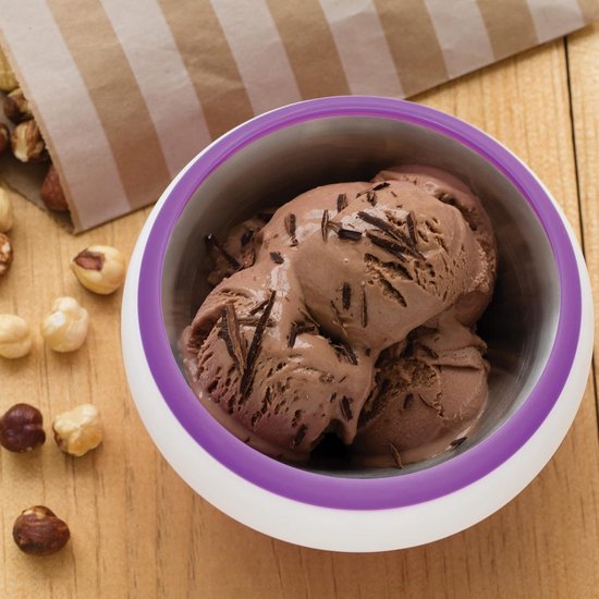IJsmaker voor thuis met vrieskom - Maakt IJs en Sorbets in 10 Minuten