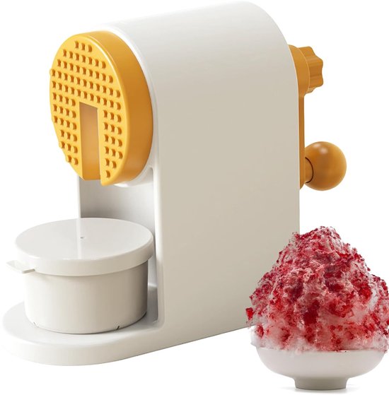 IJsschaafmachine Handmatig - Sneeuwkegel Maker - Verfrissende Drankjes Maken - Roestvrij Staal Cutter - 27.5 x 11.1 x 20.9 cm