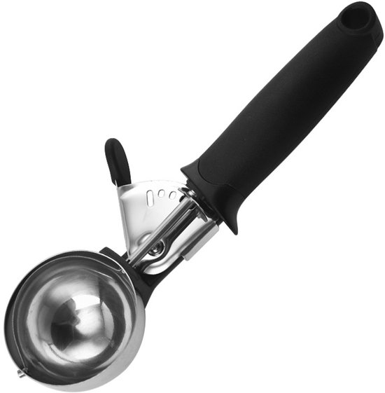 ijsschep, comfortabele antislip ijsschep voor ijsbollen, geschikt voor ijs, sorbets en desserts