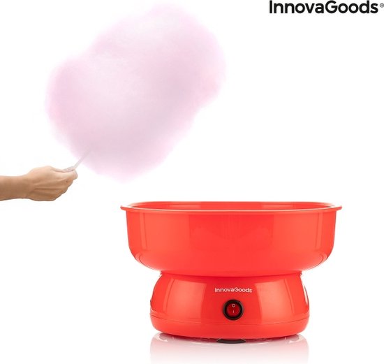 InnovaGoods® Suikerspinkraam Cantty, bereid snel en eenvoudig heerlijk suikerspin. Compact en licht ontwerp, ideaal voor feesten en evenementen.