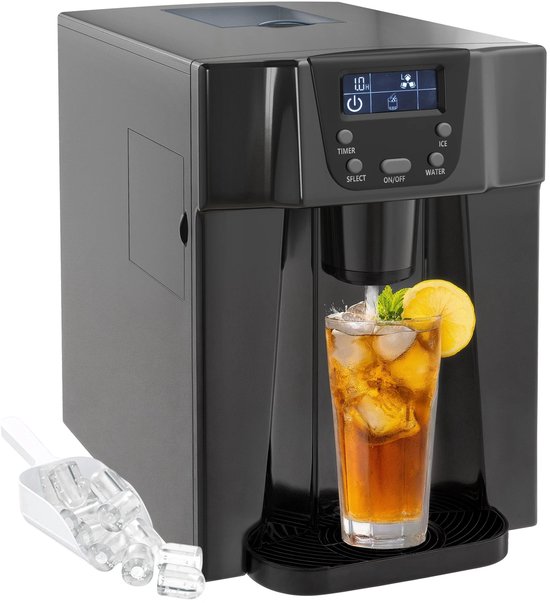 Innovastore IJsblokjesmachine - Waterdispenser - IJsblokjesmaker - Draagbare IJsmachine - Koudwatermachine - IJsblokjes - Zwart