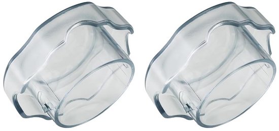 Inovra- Dekselvervangingsonderdeel 2PCS - Vervangend Deksel - Blender - Afdichting - Duurzaam - Eenvoudig schoon te maken - Blenderdeksel