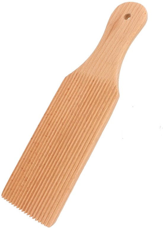 Inovra- Gnocchi Plank Superieure duurzaamheid - Pastaborden - Diep - Gnocchiplankje - Deeg Kneed - Hoogwaardig Beukenmateriaal - Pastabord