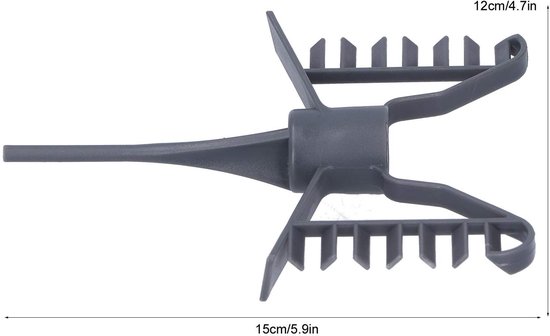 Inovra- Roerstaafje Vervangend Onderdeel - Blenderaccessoire - Geschikt voor Vorwer 21 TM21 - Materiaal: ABS - Afmetingen: 15x12x2,5cm - Gewicht: 21g - Blenderstaaf