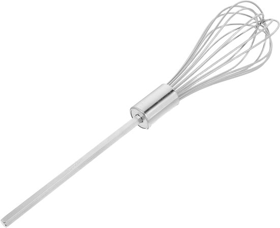 iplusmile Stainless Steel Mixer Whisk, Long and Thick Whisk, Mixer Attachment for High Performance Mixer, Hand Mixer - ShopVlot