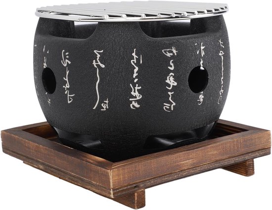 Japanse BBQ Grill - Kleine Grill Houtskool Grill - Buiten Koken - Uniforme Verwarming
