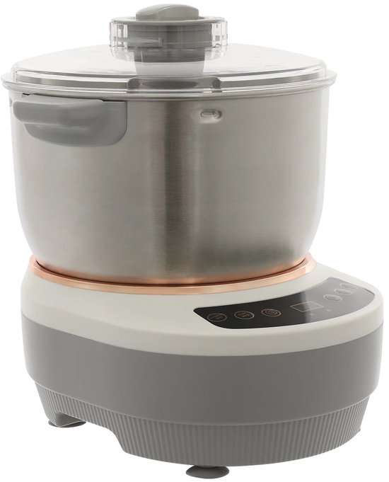 JAQZY Deegmachine - Keukenmachine - Met Gistingsfunctie - 7L - Instelbare Kneedtijd - Constante Temperatuur van 45°C - 250W van Merkloos