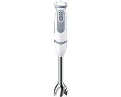 JCP® Staafmixer Set - Staafmixer - Met Hakmolenopstelling - Wit - 6cm x 6cm x 40cm
