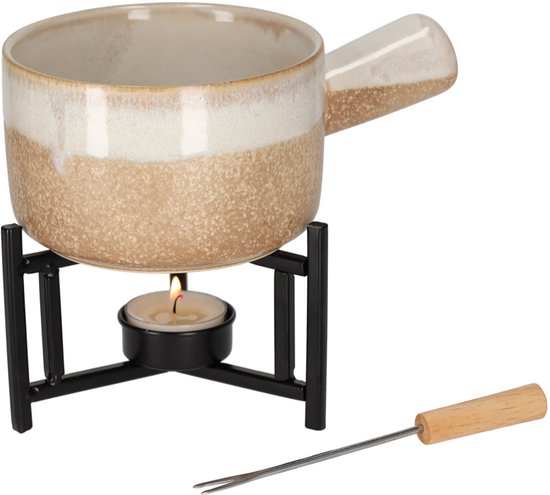 JENS Living Fondue Set Taupe