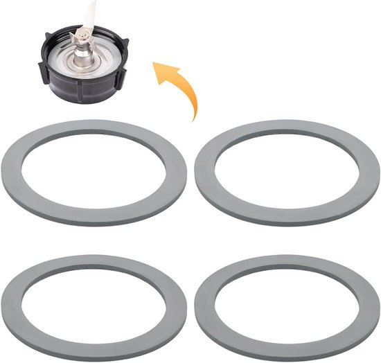 Jhubers Goods - Vervangende Onderdelen Blender - Afdichting - Rubber - Accessoires - Voor Osterizer - Compatibel met - Blendermodel - Vervangingspakket 4 Stuks van Merkloos