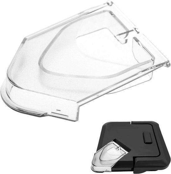 Jhubers Goods - Vervangende Schenktuitdeksel voor Blender-Deksel - Accessoires - Compatibel met Ninja Blender - Vervangende Onderdelen - 72oz Vierkante Kan - Geschikt voor NJ600-NJ602 BL500-BL781 - Helder van Merkloos