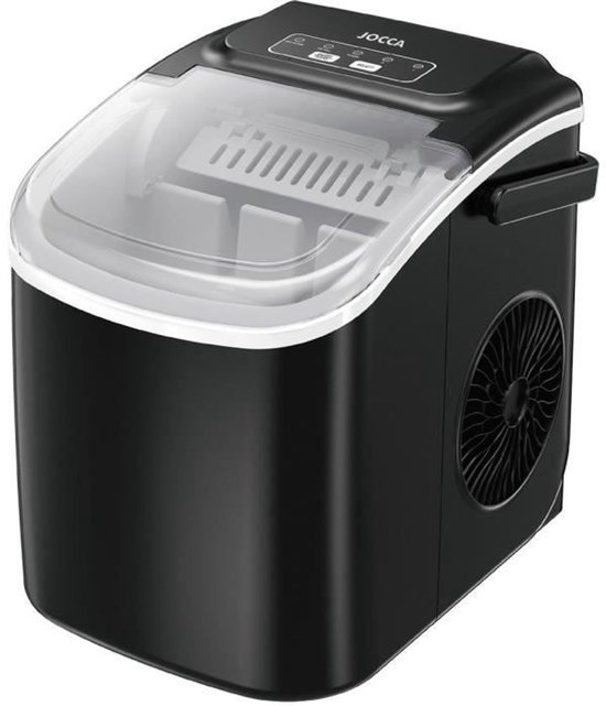 JOCCA 2378 - IJsmachine – Draagbare IJsblokjesmachine – 1,3L Reservoir – 2 IJsformaten van Jocca