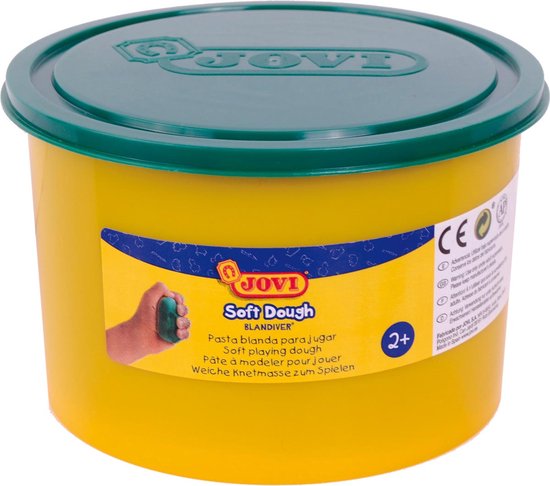 Jovi boetseerpasta Soft Dough 460 g groen 5 stuks van Jovi