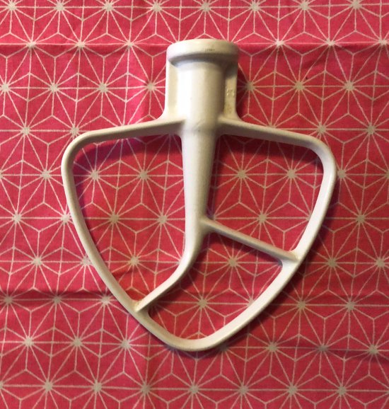 JP17 set, C haak, garde en platte klopper voor de Kitchenaid 5KSM125 - 5KSM195, Artisan, Classic, UltraPower, KSM90, Hobart K45, en vele andere machines. van KitchenAid