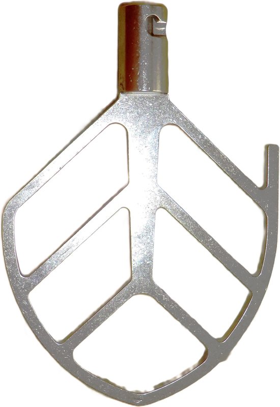 JP20A, RVS platte klopper, beater voor de Hobart N50. van Hobart