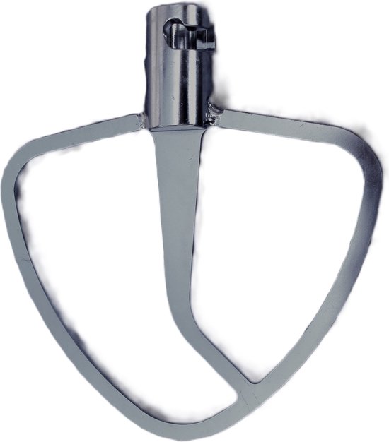 JP22A, RVS platte klopper voor de Kitchenaid Artisan, Classic, Ultra power, 5KSM125 - 5KSM195, en vele andere machines.