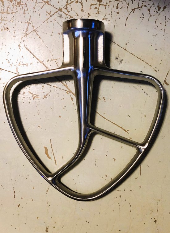JP22B, RVS klopper originele 5KSM5THFBSS voor de Kitchenaid 5KSM125-195 en alle Kitchenaid machines met een kantelbare kop en nog vele andere machines. van KitchenAid