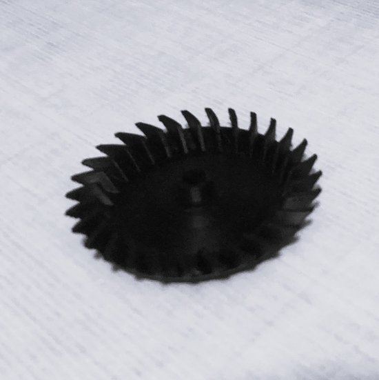 JP31, Vervangende Waaier 560-20-2100, koelvin voor de Kitchenaid mini en de grotere 6, 7,en 8 Quarts keukenmachines zoals de 7580, 7590 etc.