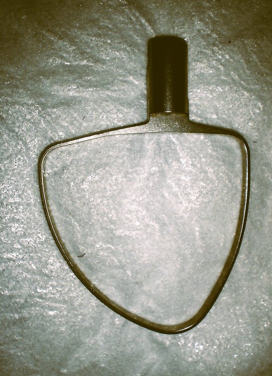 JP31A, RVS Pastry Knife voor de Kitchenaid 5KSM7591XEER of hetzelfde type machine met lift en een kom van 7 of 8 liter. van Kenwood