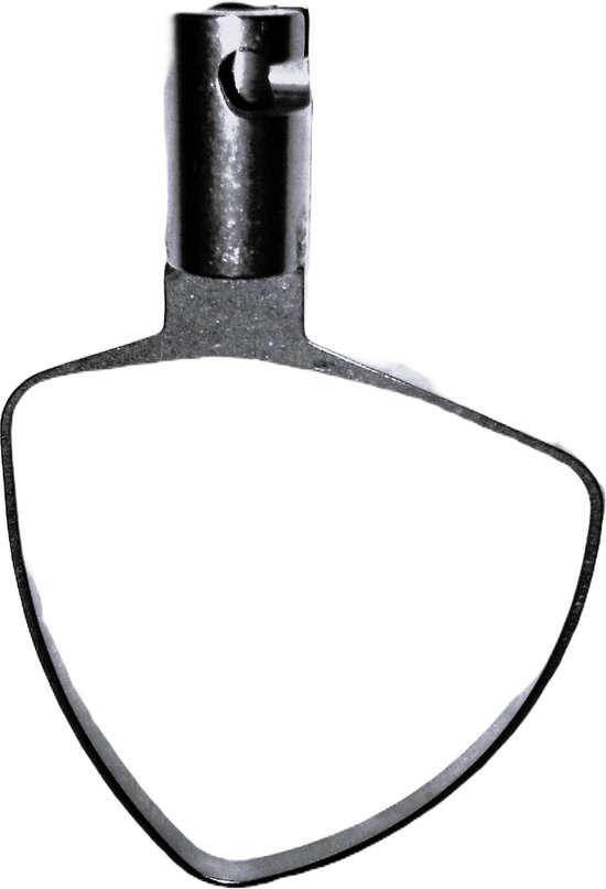 JP35A, RVS Pastry Knife voor de Kitchenaid met een lift en een 5 of 6 Quart kom zoals de 5KPM5,3K5, 4K5, 4KG25, 4KPD16, 4KSM50, 5K5, 5KPM50,5KSM5, 7K5, 9KSM5, K4SS, K5, KDM5, KG25H, KP50, KPM5, KSM5, KSMC50 van Jupiter