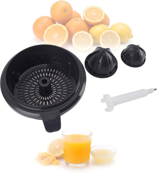 Juice Set, Manual Juicer with Strainer Basket, Juice Separation Compatible with TM5 TM6, Kitchen Aid Juicer Attachment - ShopVlot