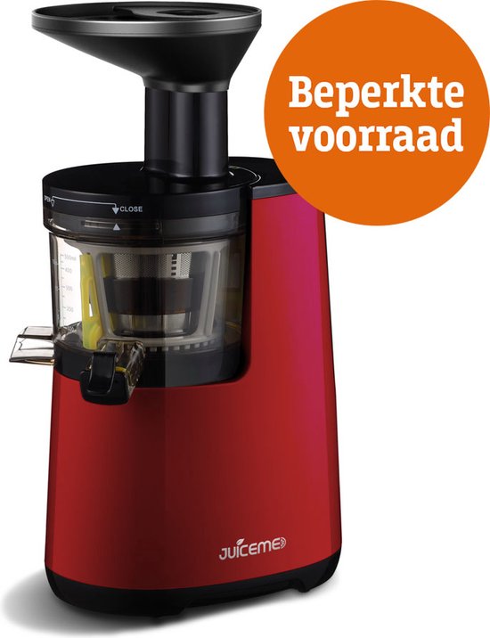 JuiceMe P-Series  slowjuicer Rood