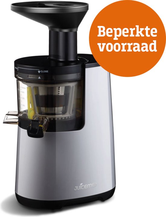 JuiceMe P-Series  slowjuicer Zilver van JuiceMe
