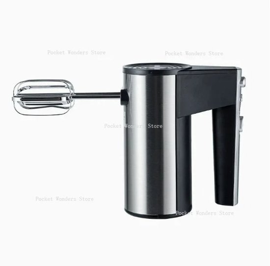 Jurrys Elektrische Eierklopper – RVS Garde – Hoog Vermogen – Multifunctionele Handmixer – Melkopschuimer & Klopper van Merkloos