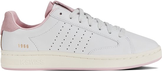K-Swiss Dames Lozan Klub LTH Sneaker 97263-169-M White/Ballerina/White van Merkloos