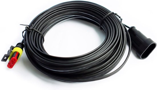 kabelconnector draadtransformator compatibel met Husqvarna Automower 105 305 310 315X 320 330X 415 420 2016-2022, Gardena 2016+/Sileno 2018+/Robotic McCulloch Rob 600R, 10 m