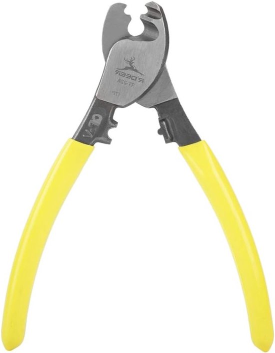 Kabelkniptang van 6 inch van chroom vanadium staal voor het knippen van elektrische draden en kabels, handgereedschap voor precisiewerk