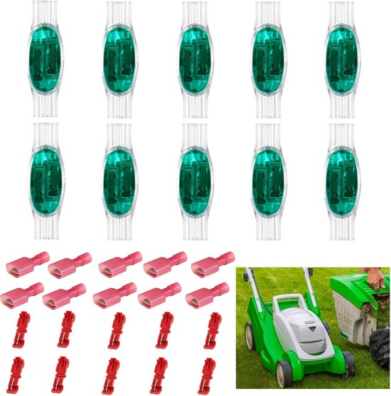 Kabelverbinders voor robotmaaier, 30 stuks, waterdicht, gazonrobot