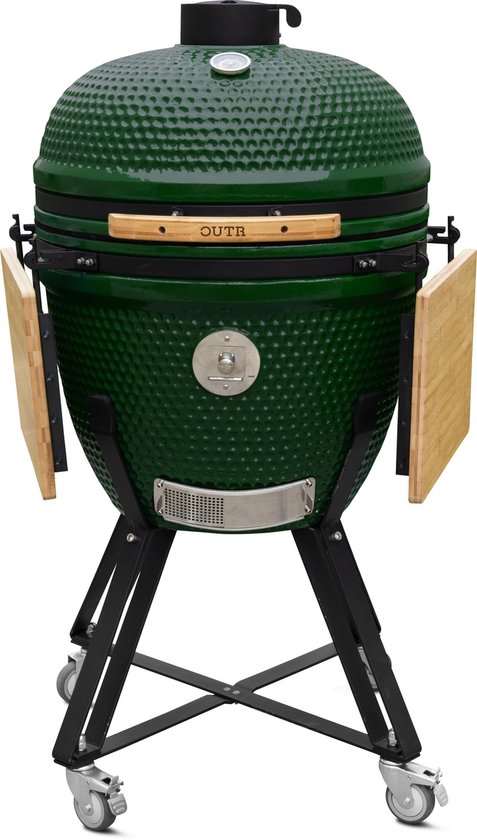 Kamado Grill XL 60 - Groen -122x134x81cm van Patton