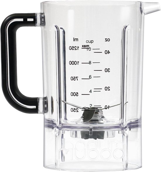 Kan voor Blender - Reservekan Mixers - Smoothies Maken - Vaatwasserbestendig - 1.25 Liter - Transparant
