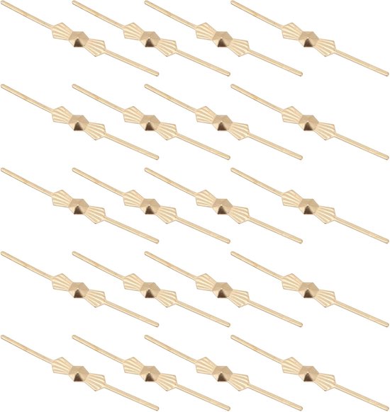 Kandelaar stropdas pin 200 stuks vlinderclips metalen vlinder kroonluchter lamp stropdas connector voor het bevestigen kristallen kralen onderdelen
