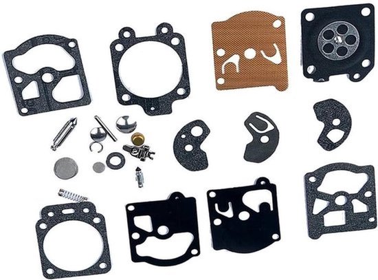 KARZO - Carburateur ombouwset afdichtmembraan K10-WAT voor Walbro WT-1 WT-10 Stihl FS40 FS44 Husqvarna 50R 26L McCulloch Echo en andere kettingzaagsnijdermerken van KARZO