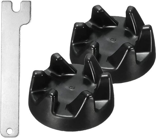 KARZO - Set van 2 koppelingen met verwijdergereedschap, geschikt voor Kitchenaid KSB52 en 5KSB5 mixers, duurzame losse onderdelen voor eenvoudig onderhoud en vervanging van KARZO