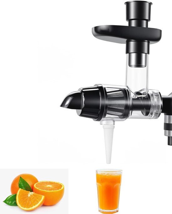 Kauwende Juicer Accessoire voor Keukenmachine - Slow Juicer voor Sap en Pulp - Koudpersen en Citrus Extractie Accessoire