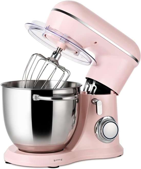 Kavo Deegmachine - Mixer met Kneedhaak - Kneedmachine - Lichtroze - 22cm x 36cm x 34cm van Kavo