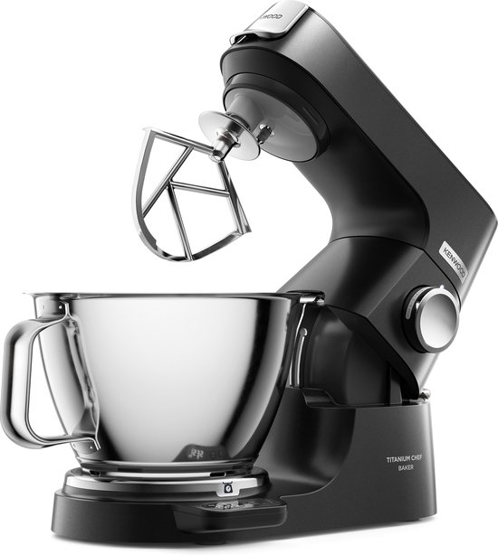 Kenwood Chef Titanium Baker - Keukenmachines - KVC85.004BK - Black van Kenwood