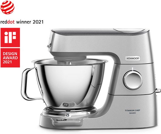 Kenwood Chef Titanium Baker Keukenmachines KVC85.004SI van Kenwood