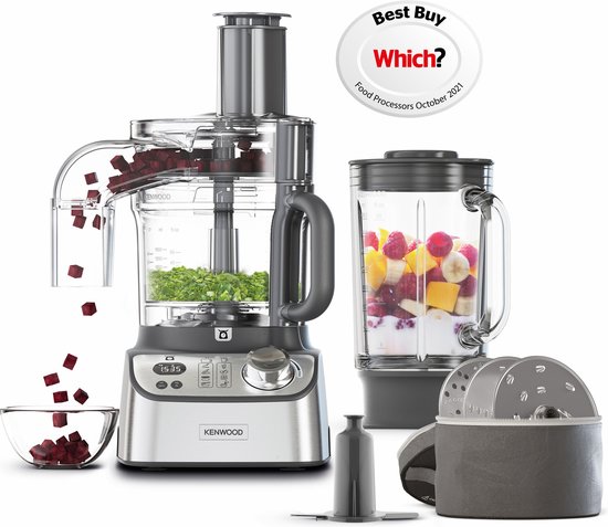 Kenwood DHM150BK Keukenmixer - Keukenmachine - Mengkom - 1000 watt - 4,5 liter - Zwart van Merkloos