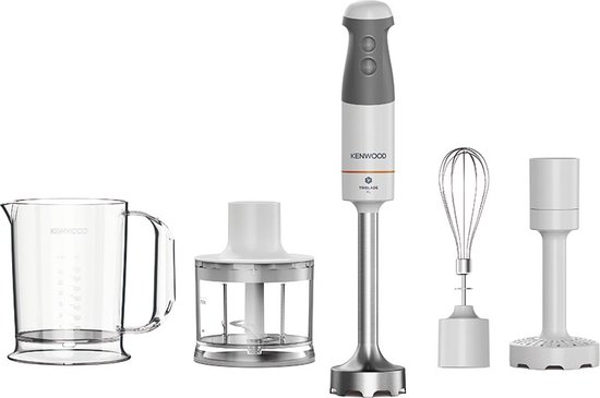 Kenwood HBM40.306WH Triblade XL Staafmixer Wit/Grijs van Kenwood