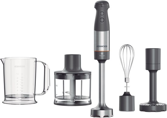 Kenwood HBM60.307GY Triblade XL Staafmixer Zwart/RVS van Kenwood